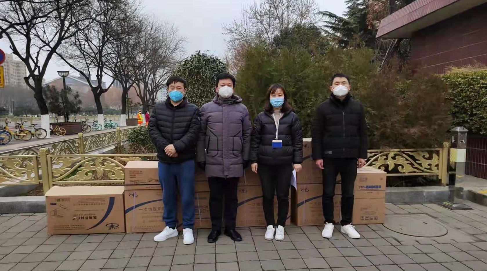 爱心贡献 情暖“疫”线