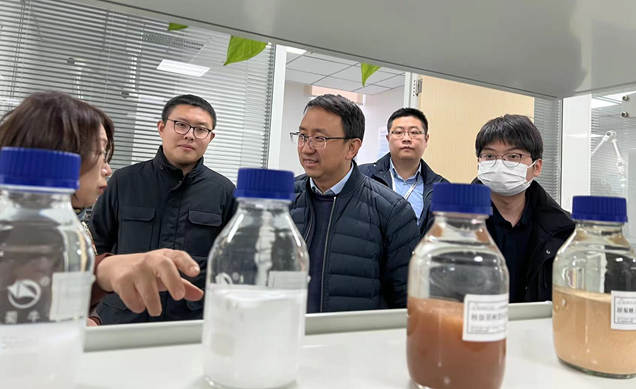 陕西羁系局向导一行莅临高陵尊龙凯时人生就是搏工业园调研指导